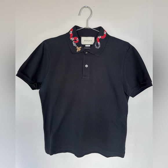 Gucci Men Polo Shirt Snake - Picture 1 of 4